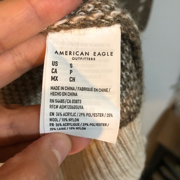 ae oversized wilderness cardigan